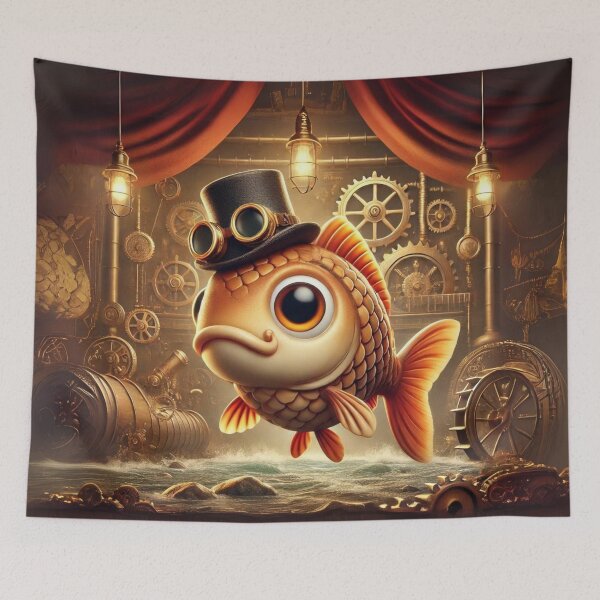 Item preview, Steampunk Common Carp designed and sold by Sillytoe.