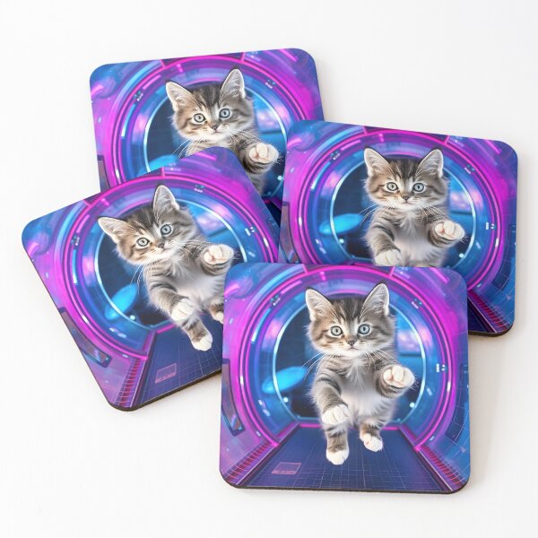 Item preview, Cat in a space tunnel designed and sold by RobiCom.
