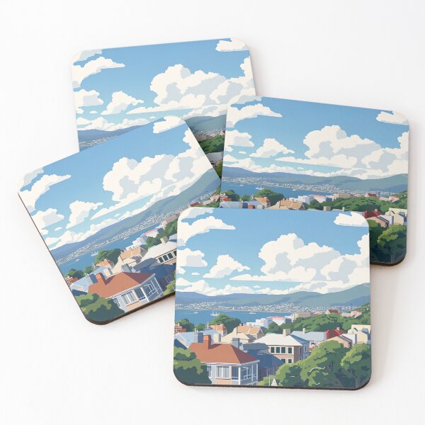 Item preview, Hobart, city | Anime style designed and sold by ComicsFactory.