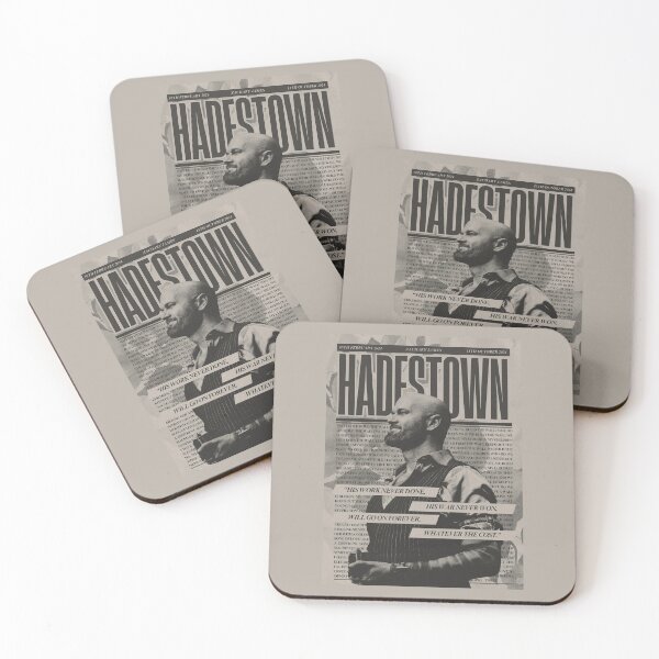 Item preview, 'HADES' (Zachary James) Newspaper design designed and sold by Stagey Aesthetics.