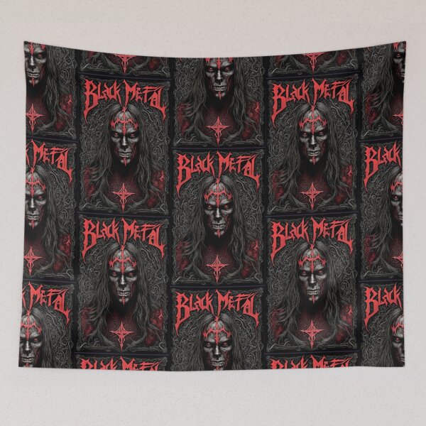 Item preview, Heavy Metal Black Metal Art designed and sold by TheDarkWardrobe.