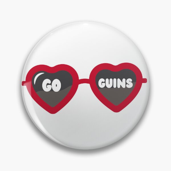Item preview, Go Guins Heart Glasses designed and sold by OhioCollegeLife.