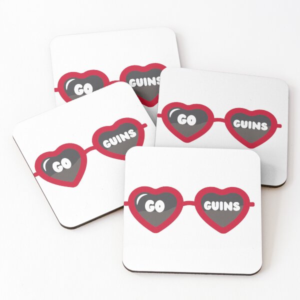Item preview, Go Guins Heart Glasses designed and sold by OhioCollegeLife.