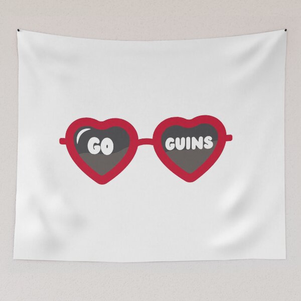 Item preview, Go Guins Heart Glasses designed and sold by OhioCollegeLife.