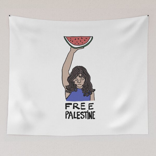 Item preview, Free Palestine Raised Watermelon designed and sold by sapphosphere.