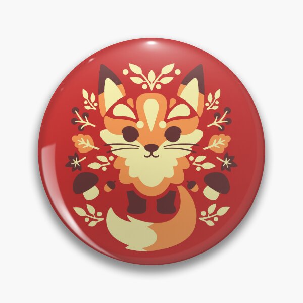 Item preview, Autumn cute fox simmetry designed and sold by NemiMakeit.