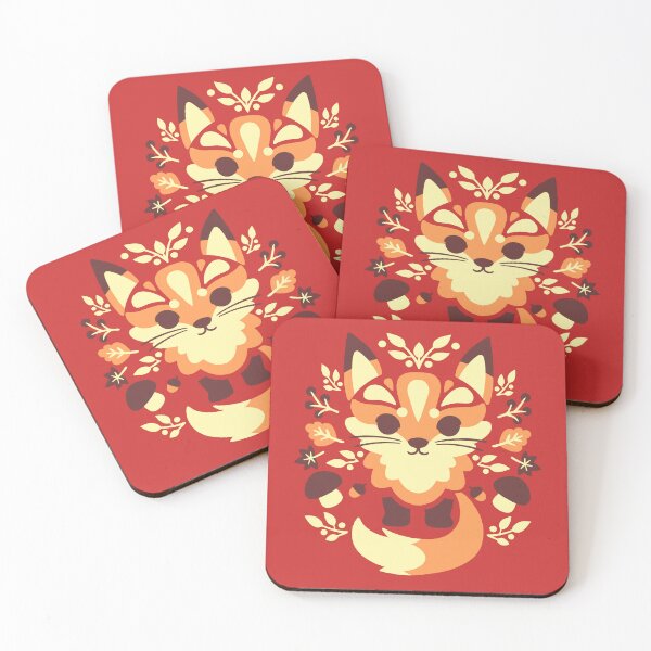 Item preview, Autumn cute fox simmetry designed and sold by NemiMakeit.
