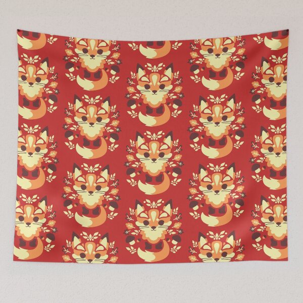 Item preview, Autumn cute fox simmetry designed and sold by NemiMakeit.