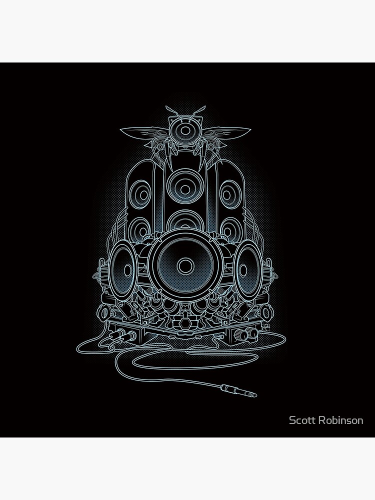 Thumbnail 2 of 2, Tote Bag, AudioHIve - Electric designed and sold by Resisto.