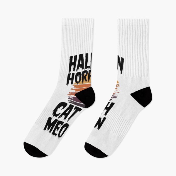 Item preview, Chilling Halloween Horror Cat , Ch Ch Ch Meow Meow , funny idea  designed and sold by masteryStore.