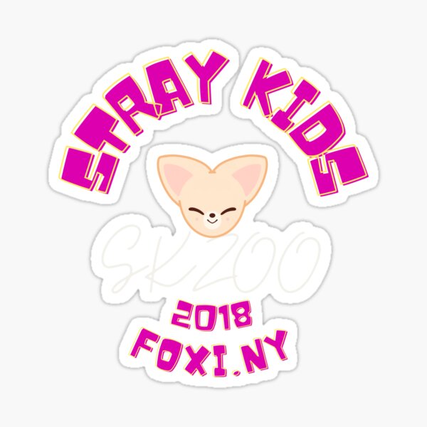 Skzoo Fox Ny Stickers for Sale | Redbubble