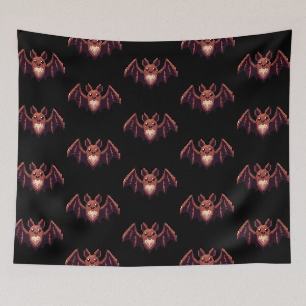 Item preview, 8 Bit Pixel Bat designed and sold by BugandAcorn.