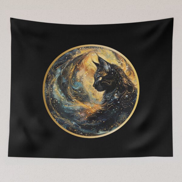 Item preview, Celestial Cat designed and sold by GoatAndCamel.