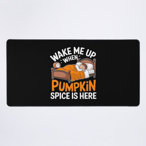 Item preview, Wake Me Up When Pumpkin Spice is Here Funny Gifts For Coffee Lovers designed and sold by KedzikDesigns.