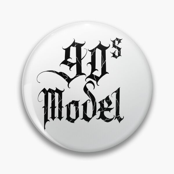 Item preview, 90s model letters dark designed and sold by 7Delamancha.