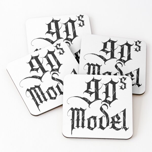 Item preview, 90s model letters dark designed and sold by 7Delamancha.