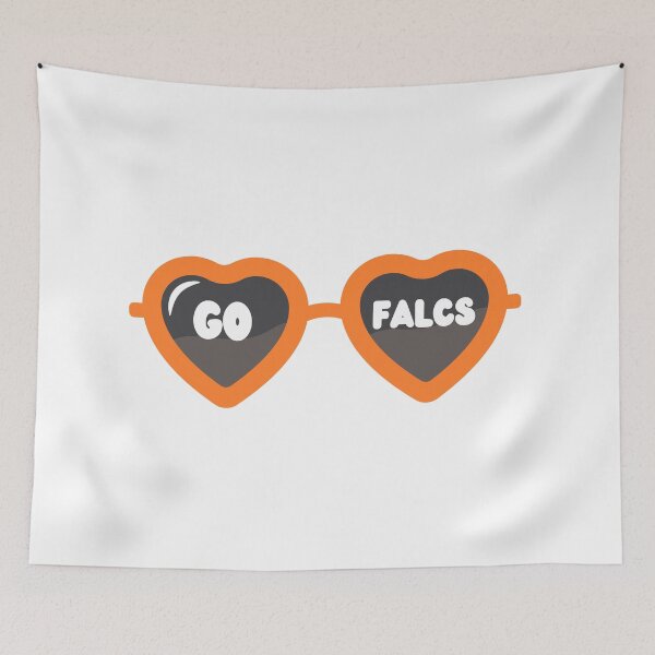 Item preview, Go Falcs Heart Glasses designed and sold by OhioCollegeLife.