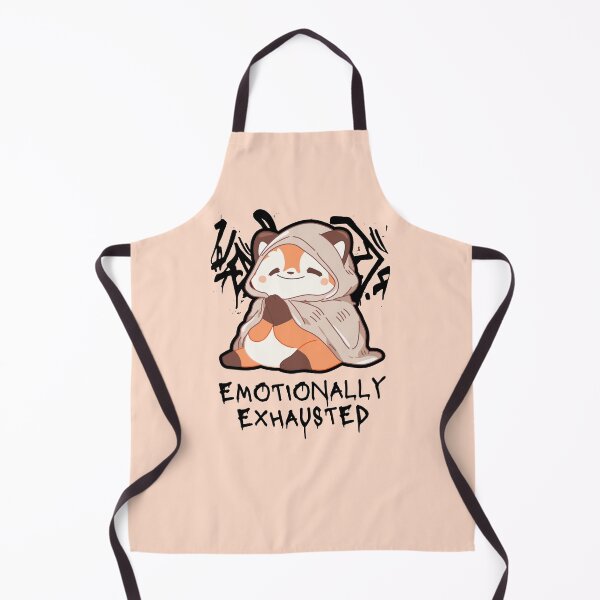 Item preview, Emotionally Exhausted #RedPanda #FunnyRedPanda #RedPandaLover #ExhaustedPanda designed and sold by Anna Halasek.