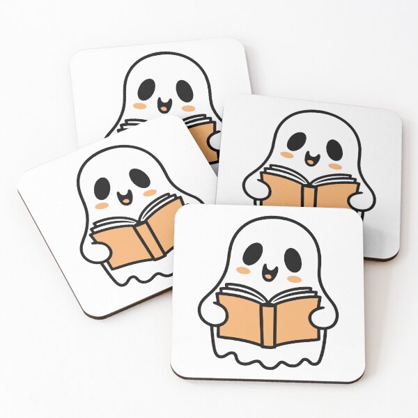 Item preview, Cute Ghost Reading Book designed and sold by theartfulaspie.