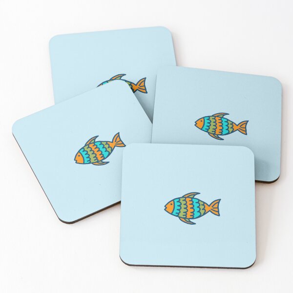 Item preview, Rainbow fish olive green designed and sold by FrancesPoff.