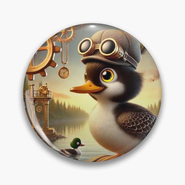 Item preview, Steampunk Common Goldeneye designed and sold by Sillytoe.
