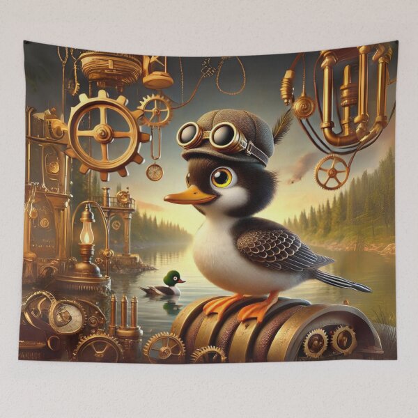 Item preview, Steampunk Common Goldeneye designed and sold by Sillytoe.