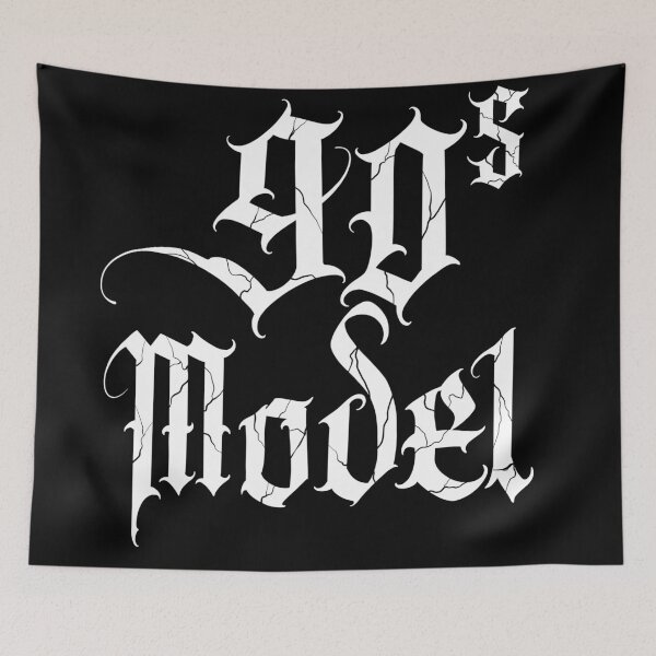 Item preview, 90s model letters retro dark designed and sold by 7Delamancha.