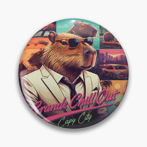 Item preview, Capy City designed and sold by MikeMoreArt.