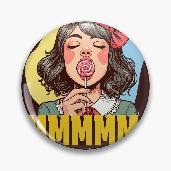 Item preview, Vintage Girl Licking Lollipop designed and sold by AuroraIllArena.