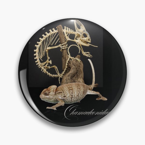 Item preview, Chamaeleonidae Skeleton & Chameleon Wildlife Design designed and sold by EarthArtDesigns.