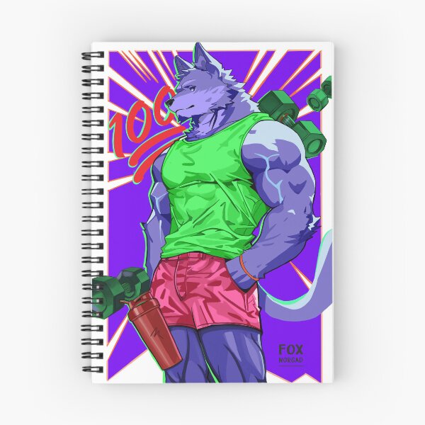 Item preview, Gym Hot Wolf designed and sold by Wafoos.