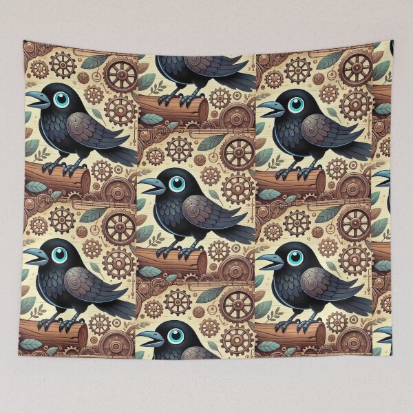 Item preview, Steampunk Common Grackle designed and sold by Sillytoe.