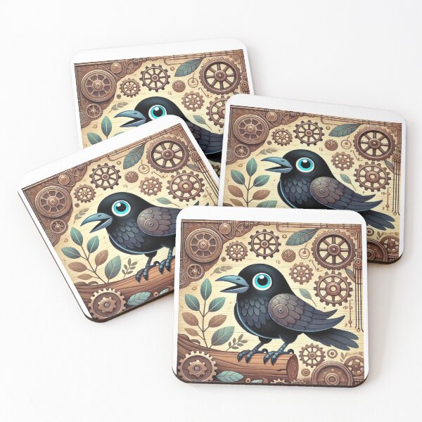 Item preview, Steampunk Common Grackle designed and sold by Sillytoe.