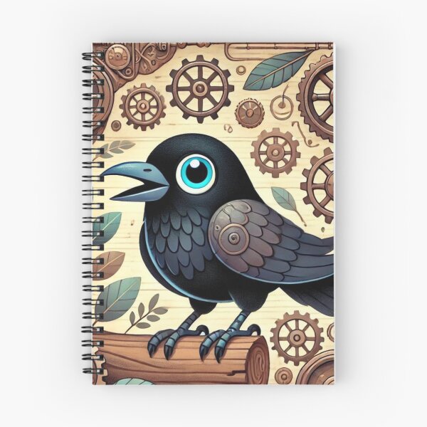 Item preview, Steampunk Common Grackle designed and sold by Sillytoe.