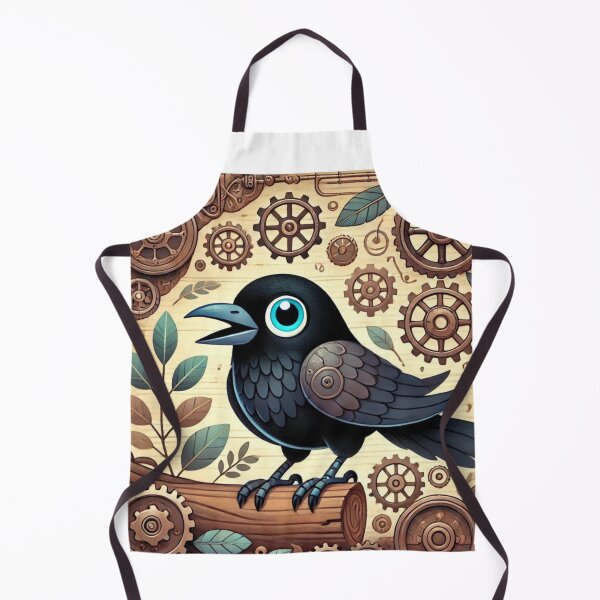 Item preview, Steampunk Common Grackle designed and sold by Sillytoe.