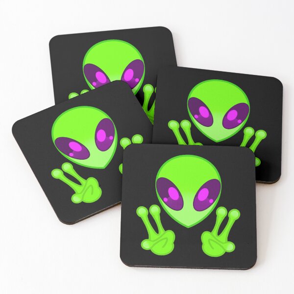 Item preview, “Peace Out” Alien designed and sold by bumblebreeart.