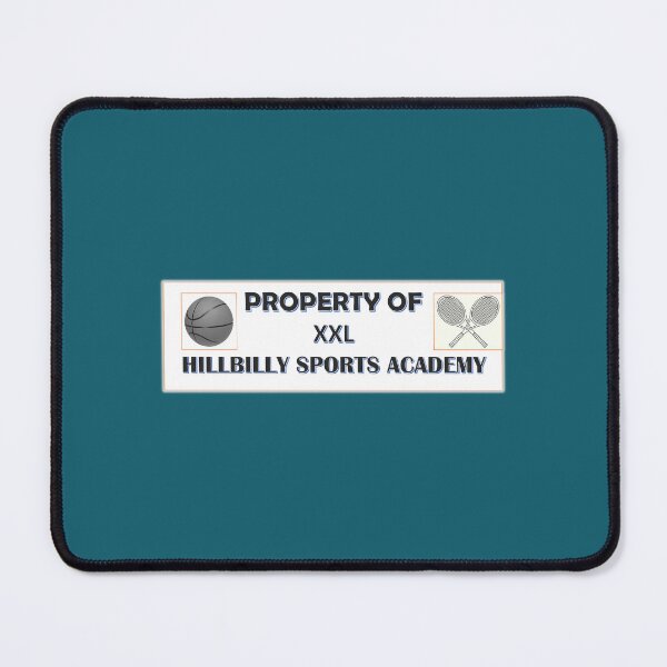 Item preview, property of Hillbilly sports academy designed and sold by Earthkids.