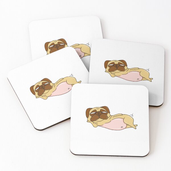 Item preview, Lazy Chubby Pug designed and sold by pugbobo.