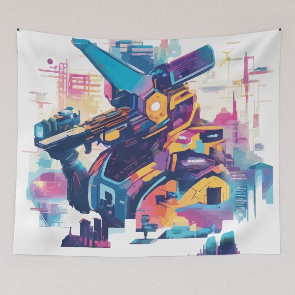 Item preview, cyberpunk art designed and sold by ARTCWC.