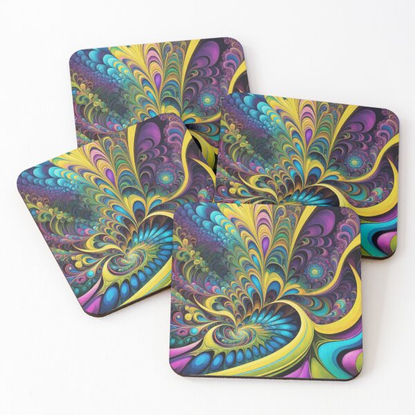 Item preview, 1960s psychedelia and horror vacui style designed and sold by HLPsychDesigns.