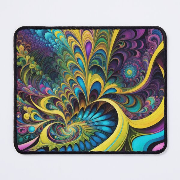 Item preview, 1960s psychedelia and horror vacui style designed and sold by HLPsychDesigns.