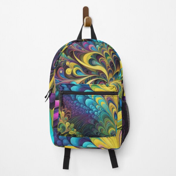 Item preview, 1960s psychedelia and horror vacui style designed and sold by HLPsychDesigns.