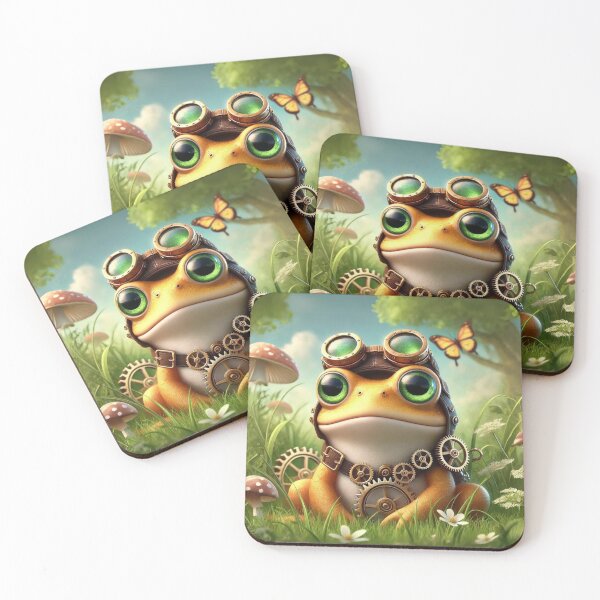 Item preview, Steampunk Common Toad designed and sold by Sillytoe.