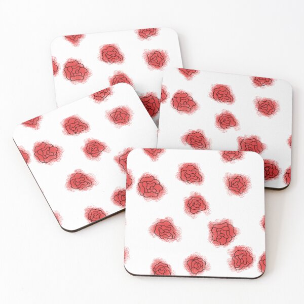 Item preview, Red roses doodle designed and sold by MadeByBonilla.