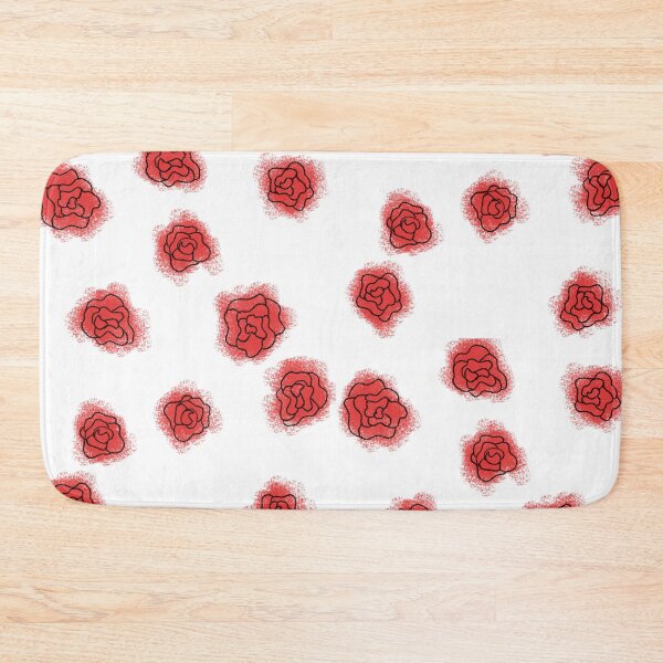 Item preview, Red roses doodle designed and sold by MadeByBonilla.
