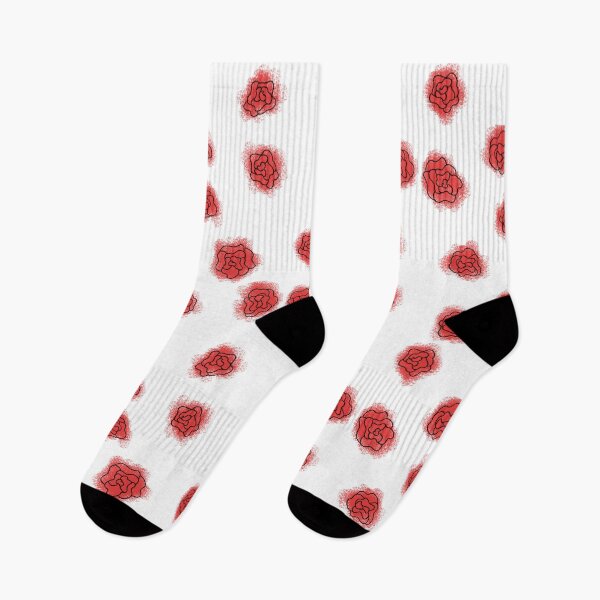 Item preview, Red roses doodle designed and sold by MadeByBonilla.