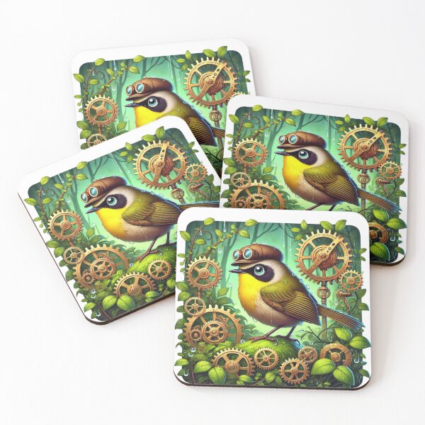 Item preview, Steampunk Common Yellowthroat designed and sold by Sillytoe.