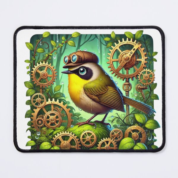 Item preview, Steampunk Common Yellowthroat designed and sold by Sillytoe.