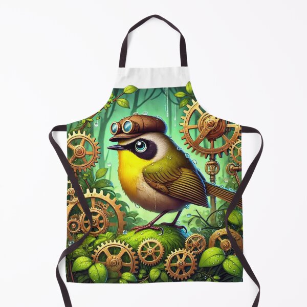 Item preview, Steampunk Common Yellowthroat designed and sold by Sillytoe.