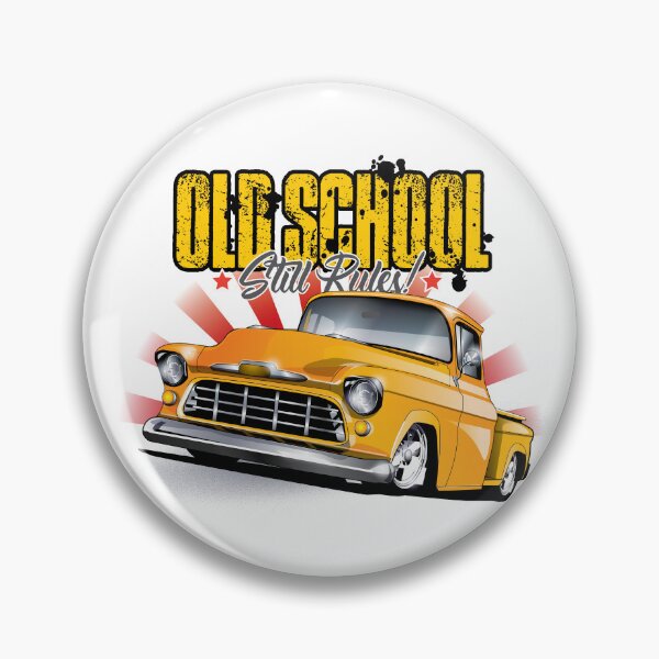 Item preview, Old School Still Rules! 55 Chevy Truck designed and sold by ArtWithImpact.
